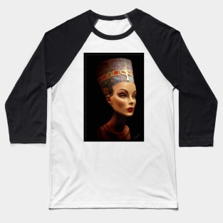 Nefertiti Baseball T-Shirt